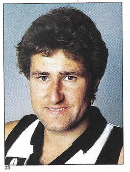 1984 Scanlens VFL Stickers #23 Peter McCormack Front